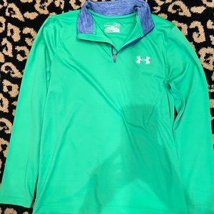 Under Armour - boys long sleeve 1/4 zip pullover